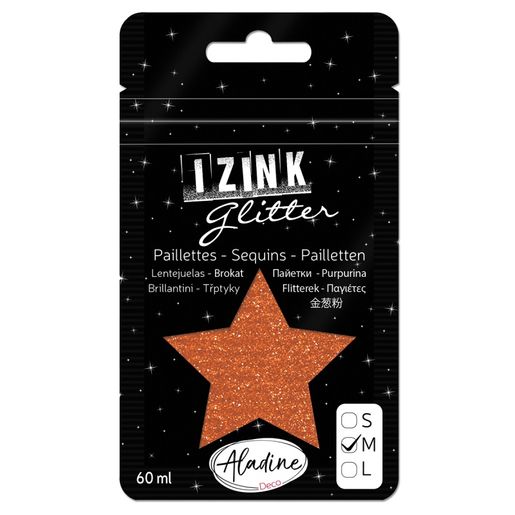 Třpytky Aladine Izink Glitter, 60 ml, vel. M - VYBERTE ODSTÍN