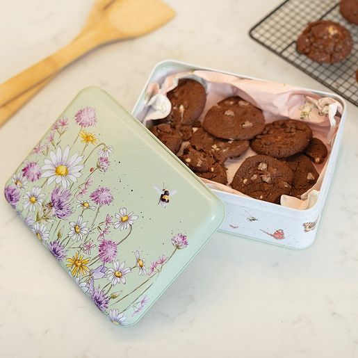 Obdélníková plechová dóza Wrendale Designs "The Country Set" - Včelka