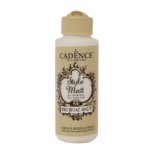 Matná akrylová barva Cadence Style Matt, 120 ml - VYBERTE ODSTÍN