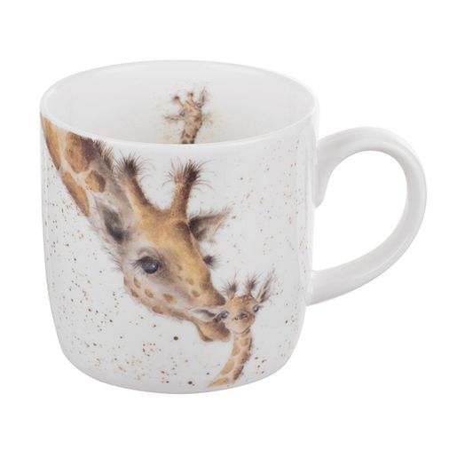 Porcelánový hrnek Wrendale Designs "First Kiss", 0,31 l - Žirafy