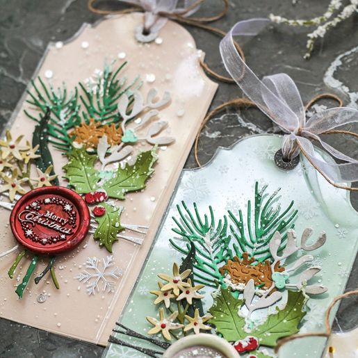 Acetátová fólie Studio Light, A4, 6 ks - Stříbrné vločky