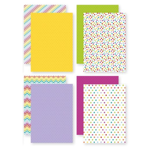 Blok vzorovaných papírů Studio Light, A5, 24 l. - Koktejly a konfety