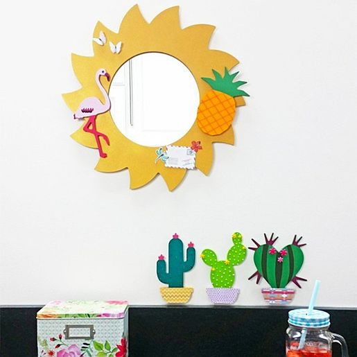 Dřevěný výřez k dekoraci Gomille, 15 cm - Ananas