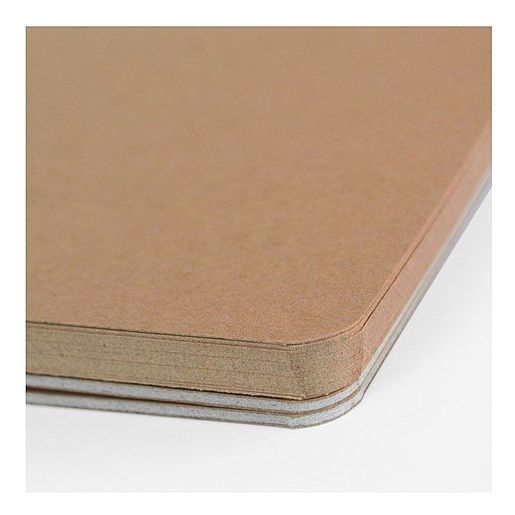 Kroužkové scrapbookové album, 20x20 cm, 24 l. - kraft