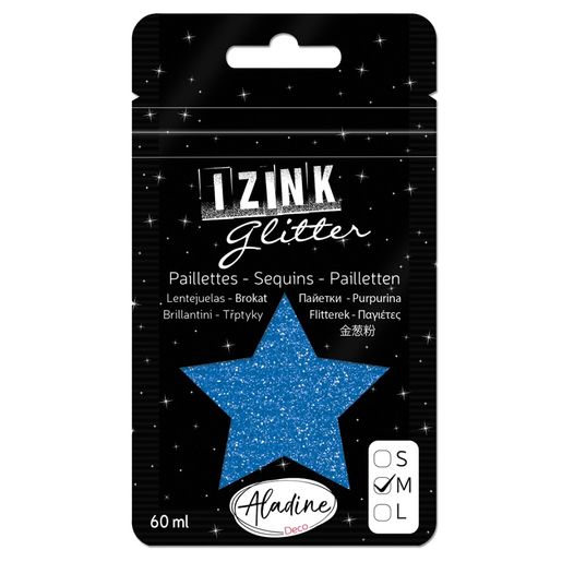 Třpytky Aladine Izink Glitter, 60 ml, vel. M - VYBERTE ODSTÍN