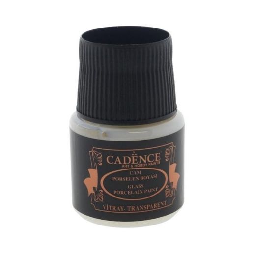 Barva na sklo a porcelán Cadence Vitrail, 45 ml - transparent, průhledná