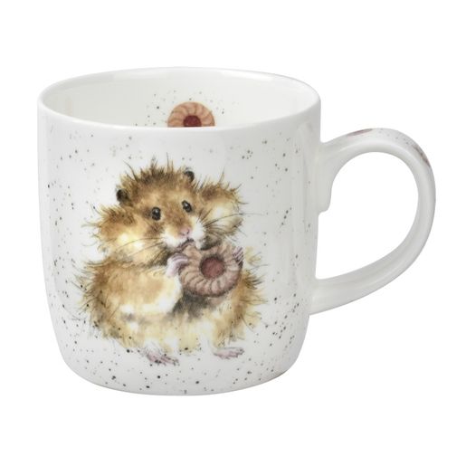 Porcelánový hrnek Wrendale Designs "Diet Starts Tomorrow", 0,31 l - Křeček