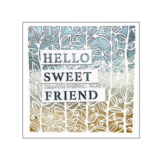 Šablona TCW - Leafy Vines - VYBERTE VELIKOST