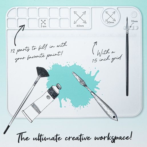 Pracovní podložka pro mixed media Studio Light, 43x35 cm