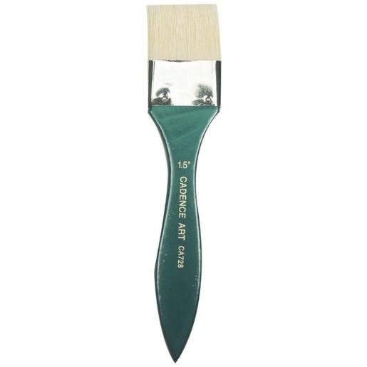 Plochý štětec Cadence 728 Eco Green Brush - vel. 1,5"