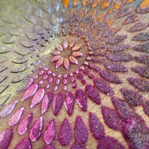 Šablona TCW - Mandala Zinnia - VYBERTE VELIKOST