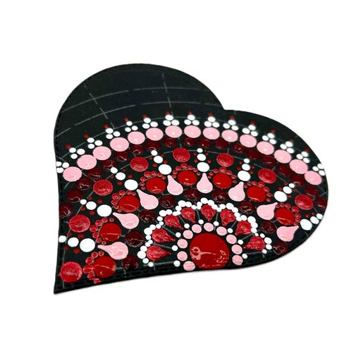 Dřevěný výřez k dekoraci Gomille, 10x9 cm - Srdce, malé