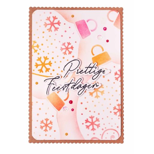 Šablona Studio Light, 13,5x13,5 cm - Zasněžená ozdoba