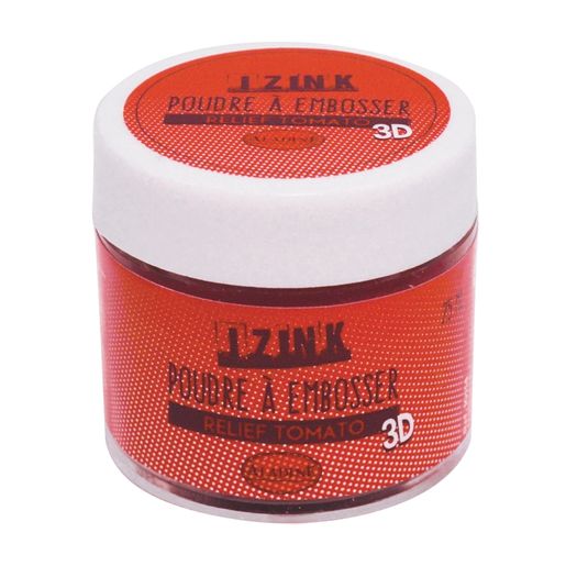 Embosovací prášek, 25 ml - tomato, červená