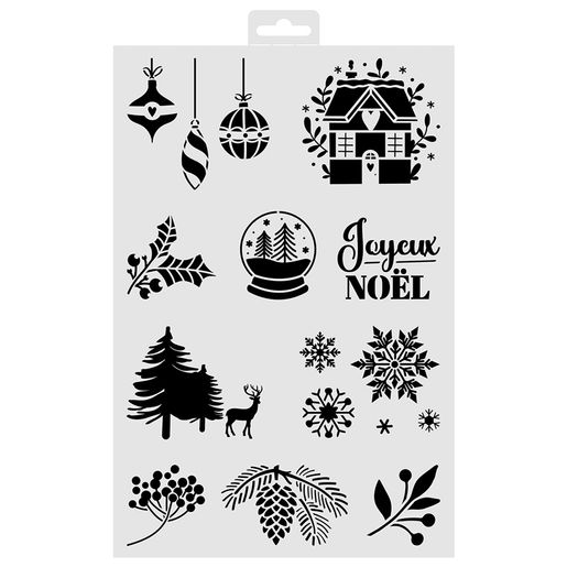 Šablona Aladine, 20x30 cm - Vánoční motivy