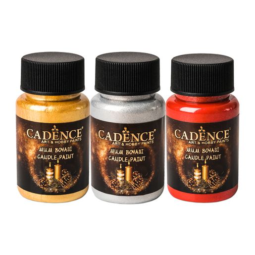 Barva na svíčky Cadence Candle Paint, 50 ml - VYBERTE ODSTÍN