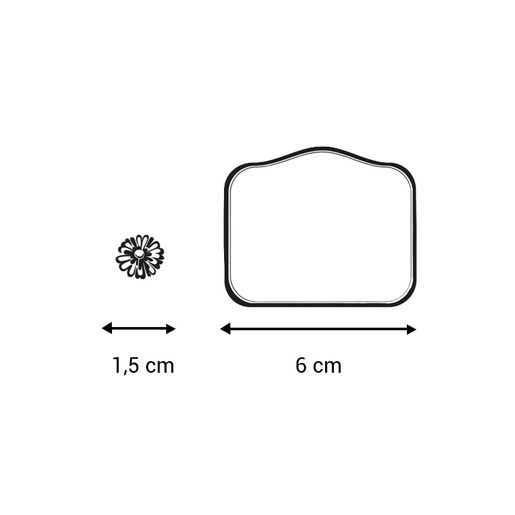 Razítka Aladine Stampo Hobby, 41 ks - Bylinky