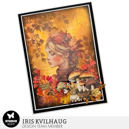 Papírové výseky Studio Light "Autumn in the Woods", 35 ks - Podzim v lese