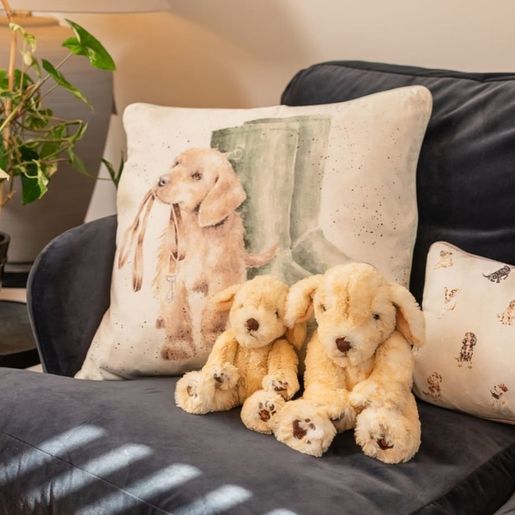 Plyšová hračka Wrendale Designs "Labrador Ralph", velká - Pes, labrador