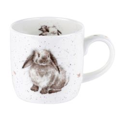 Porcelánový hrnek Wrendale Designs "Rosie", 0,31 l - Králík