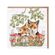 Přání Wrendale Designs "Under the Oak Tree", 15x15 cm - Lišky