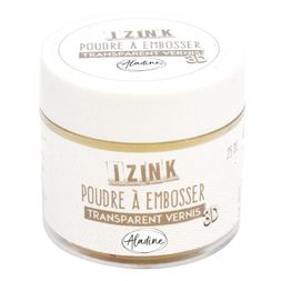 Embosovací prášek Aladine, 25 ml - clear high, průhledný