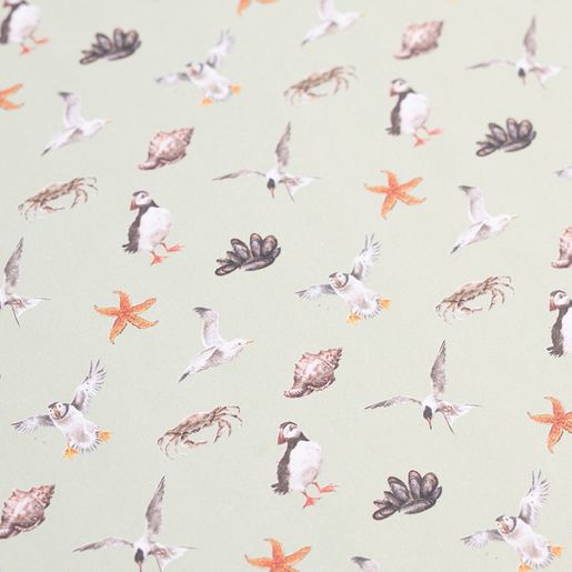 Kroužkový skicák Wrendale Designs "Seaside", A4, 24 l. - U moře