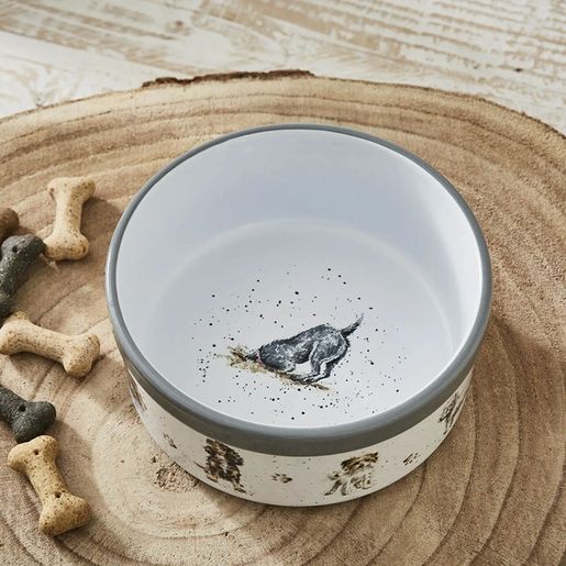 Kameninová miska pro psy Wrendale Designs, 15 cm