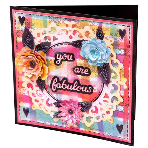 Blok s papírovými výseky Studio Light, A5, 20 l. - Bílí motýli