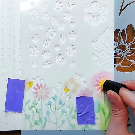 Tupovací prstové houbičky Aladine, 6 ks