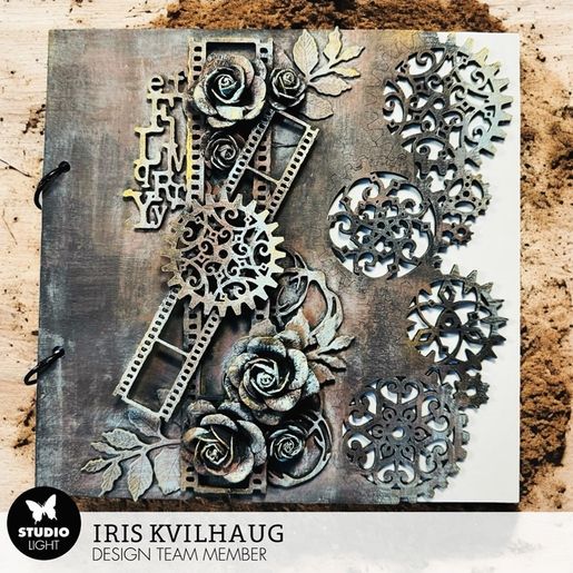 Dřevěné výřezy k dekoraci Studio Light "Grunge" - Vintage prvky