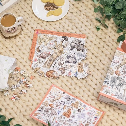 Puzzle Wrendale Designs "Zoology", 1000 dílků - Zoo