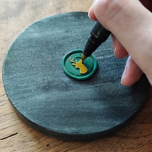 Permanentní fix Aladine - zlatý