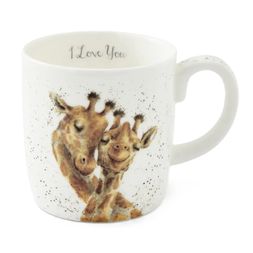 Porcelánový hrnek Wrendale Designs "I Love You", 0,4 l - Miluji tě