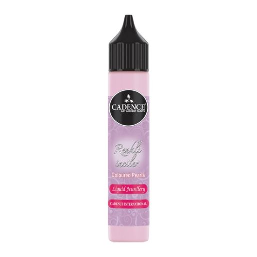 Tekuté perly Cadence Coloured Pearls, 25 ml - baby pink, miminkovsky růžové