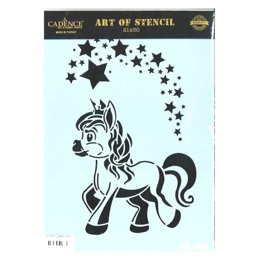 Šablona Cadence, 21x30 cm - Pony