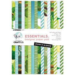 Blok podkladových papírů Studio Light A5, 24 l. - Rybník