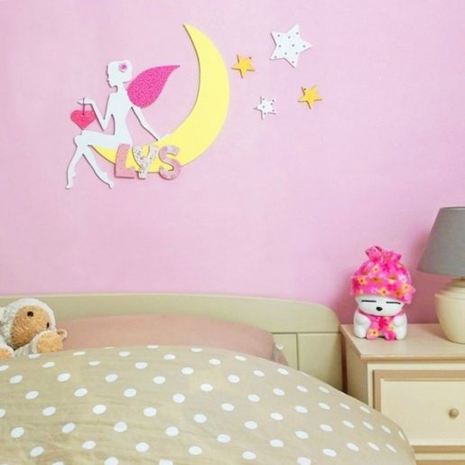 Dřevěný výřez k dekoraci Gomille, 8 cm - Abeceda - VYBERTE PÍSMENO