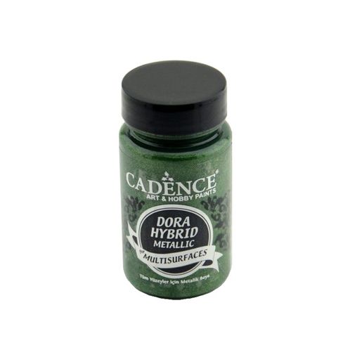 Metalická barva na všechny povrchy Cadence Dora Hybrid, 90 ml - (green), zelená