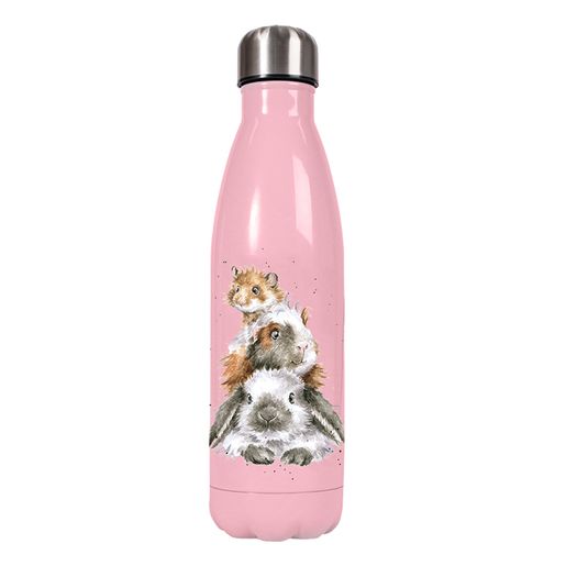 Termoska "Piggy in the Middle Wrendale Designs, 500 ml - Morče a králík