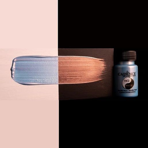 Metalická barva Cadence Twin Magic, měnící, 50 ml - VYBERTE ODSTÍN