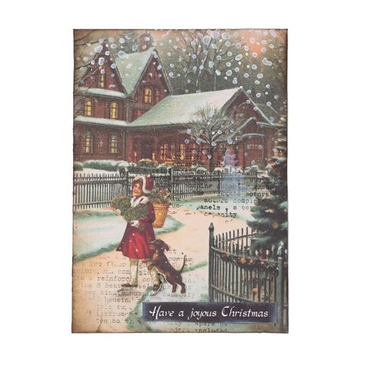 Blok s papírovými výseky Studio Light "Vintage Christmas", A5, 20 l. - Vánoční nostalgie