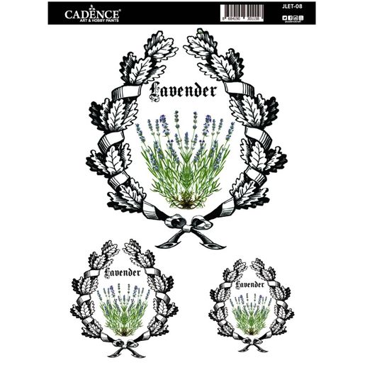 Transferový obrázek Cadence Easy Transfer, 25x35 cm - Levandule