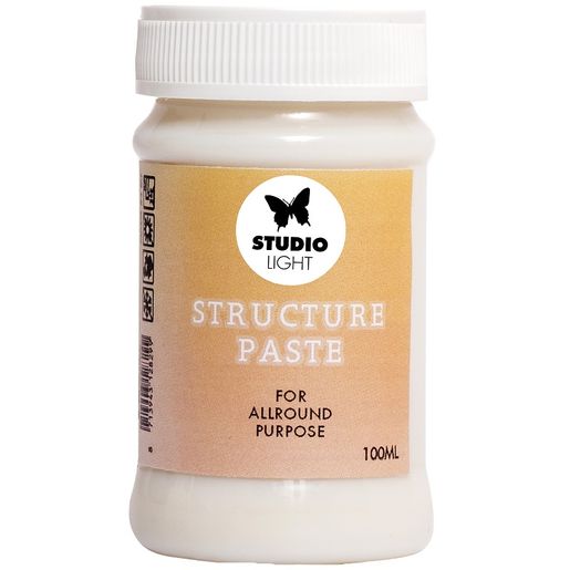 Strukturovací pasta Studio Light, 100 ml - bílá