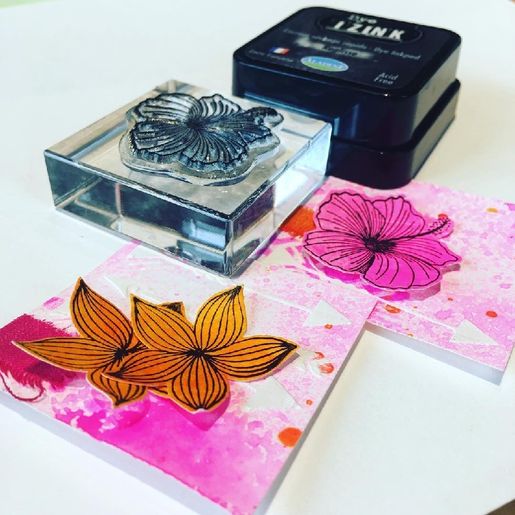 Razítkovací polštářek Aladine Izink Dye - réglisse, černý