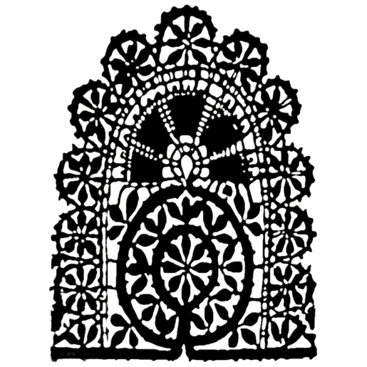 Šablona TCW - Tatting - VYBERTE VELIKOST