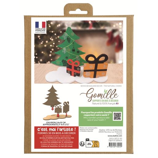 Kreativní dřevěná sada k dotvoření Gomille - Dárečky
