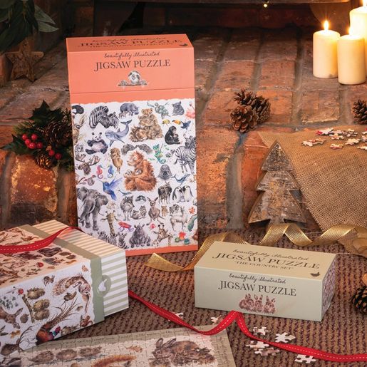 Puzzle Wrendale Designs "Zoology", 1000 dílků - Zoo