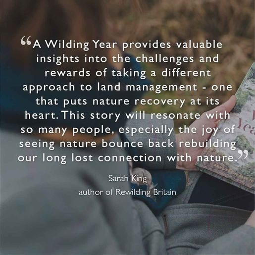 Kniha Wrendale Designs "A Wilding Year" - Rok divočiny