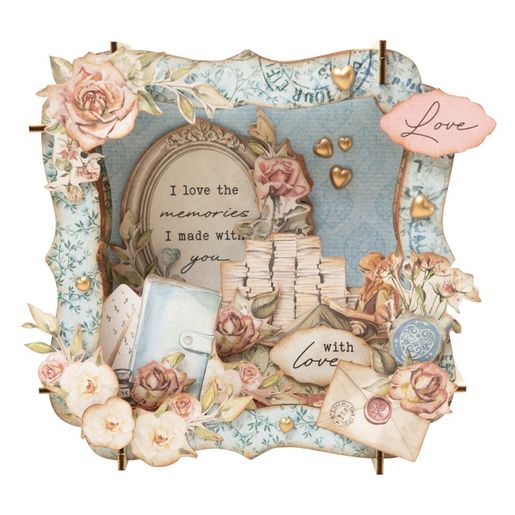 Samolepicí srdíčka Studio Light, 240 ks - VYBERTE ODSTÍN